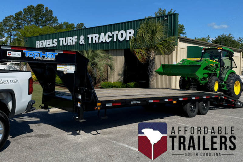 This Top Hat Deckover Gooseneck Trailer Is Perfect For Hauling Heavy